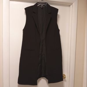 Forever 21 Black Sleeveless Vest